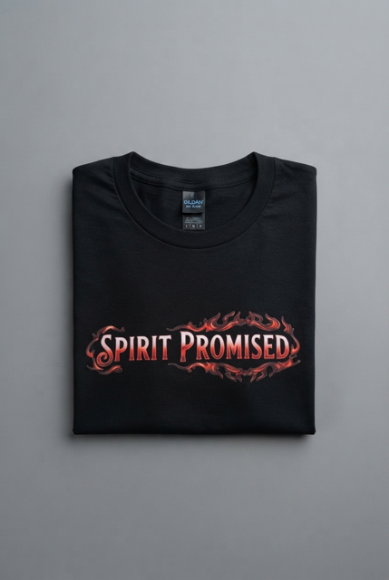 NEW Spirit Promised Black T-Shirt