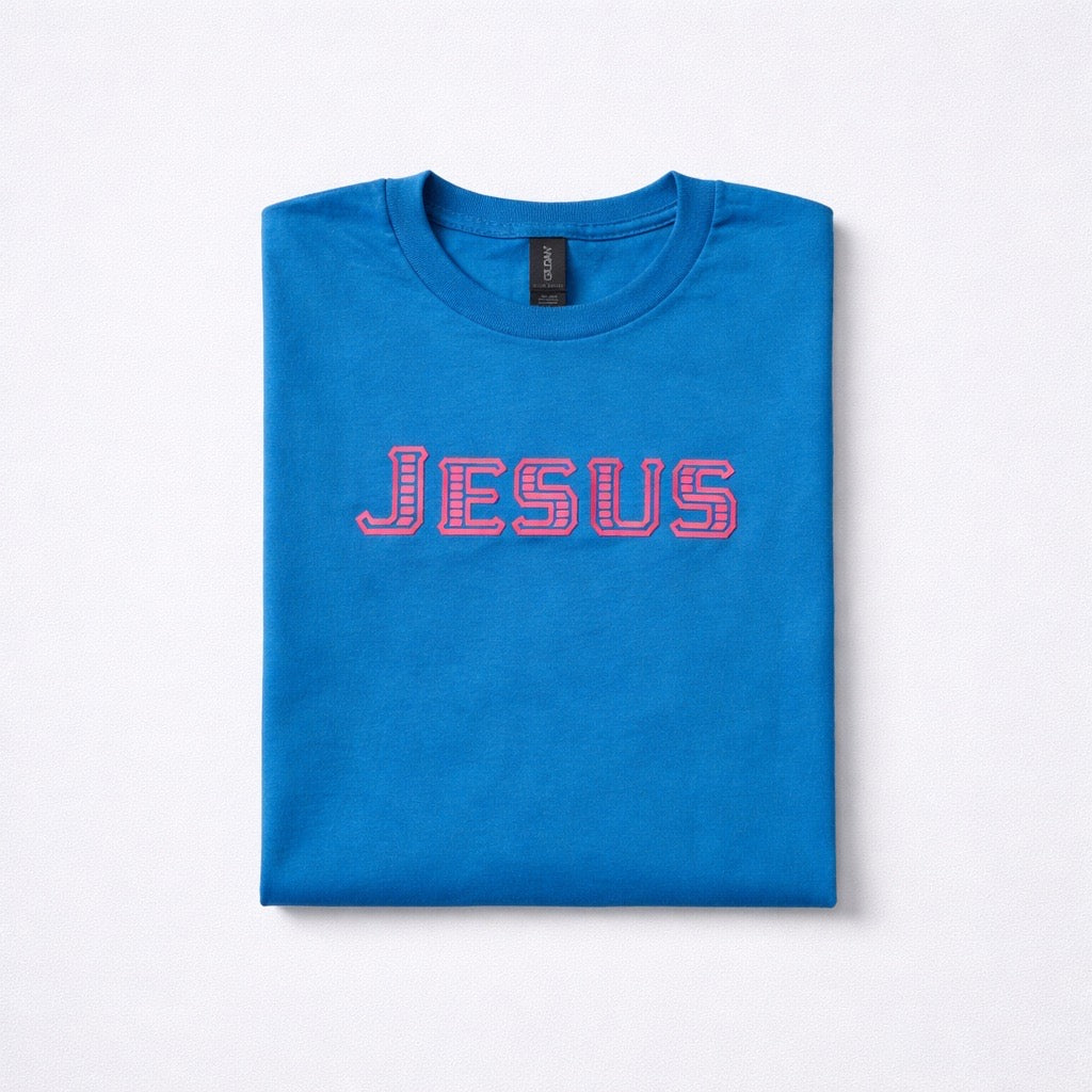 Jesus Blue Women's T-Shirt